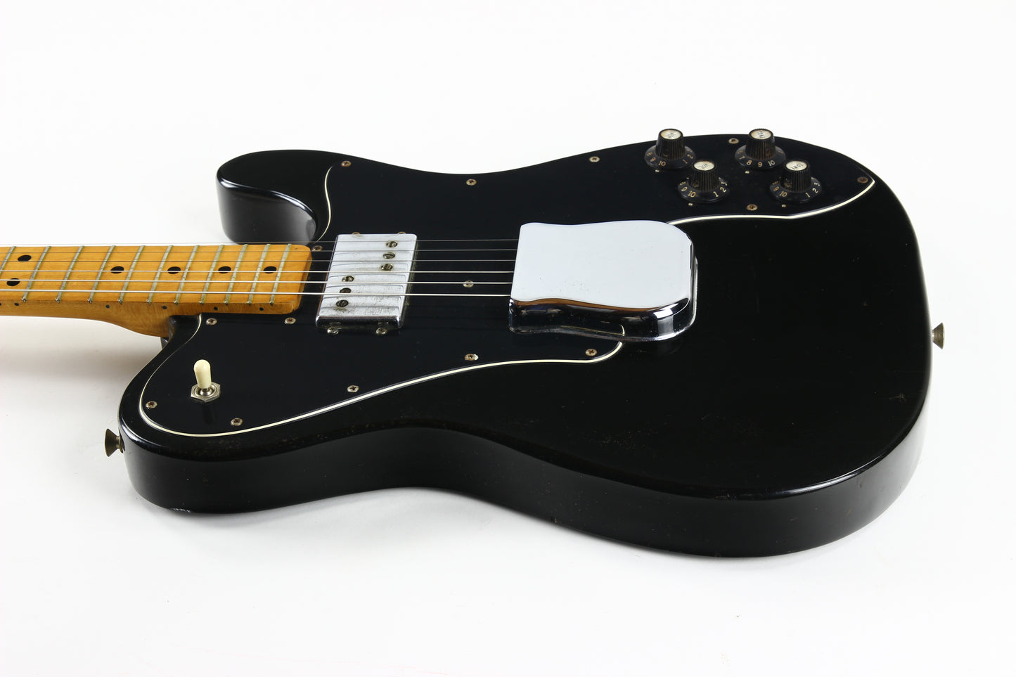 1973 Fender Telecaster Custom FACTORY BLACK | Keith Richards Spec!