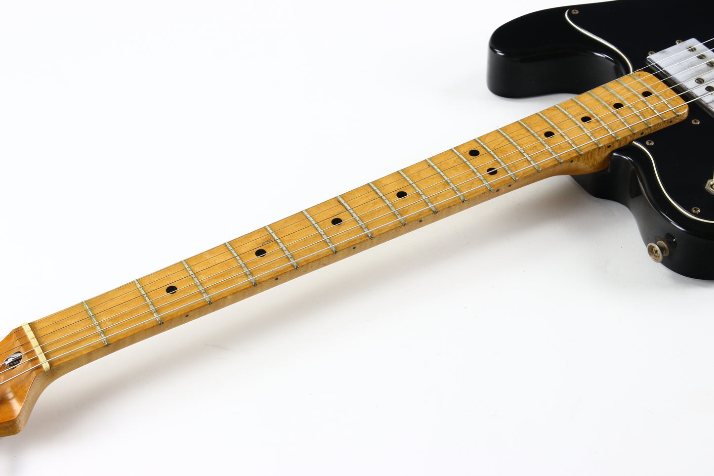 1973 Fender Telecaster Custom FACTORY BLACK | Keith Richards Spec!