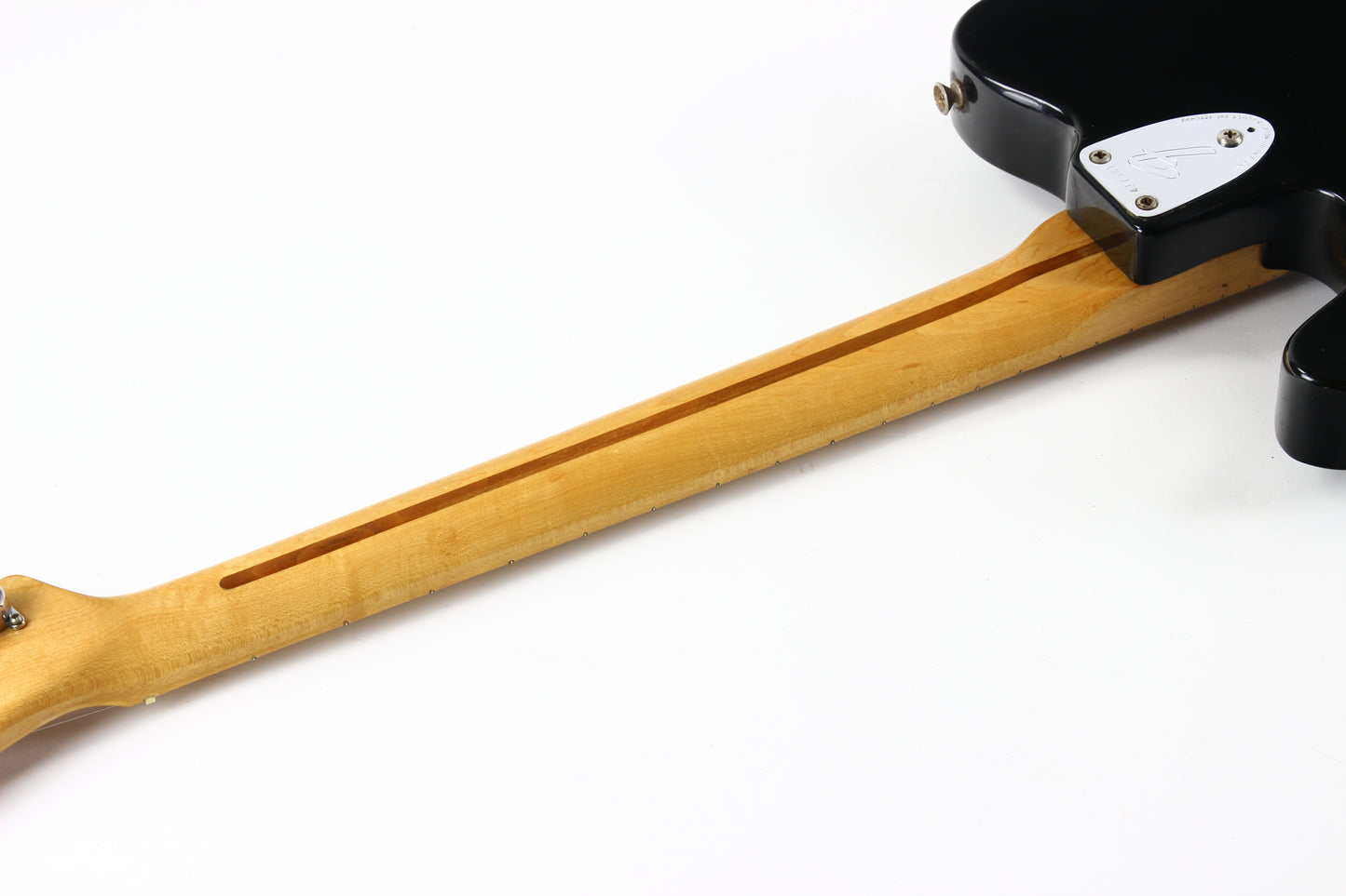 1973 Fender Telecaster Custom FACTORY BLACK | Keith Richards Spec!