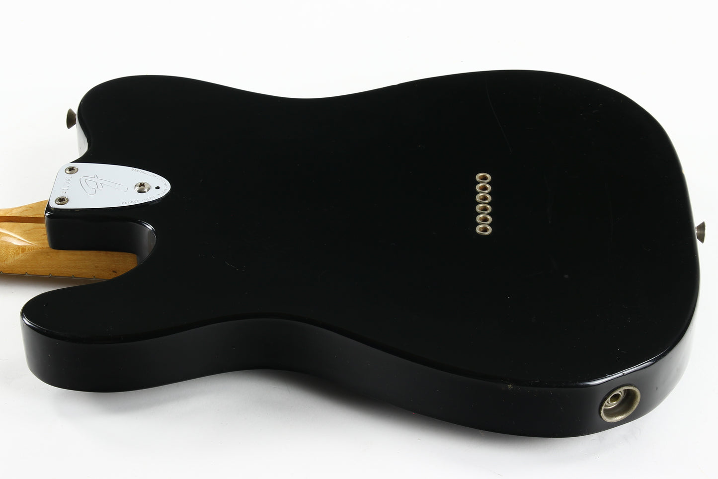 1973 Fender Telecaster Custom FACTORY BLACK | Keith Richards Spec!