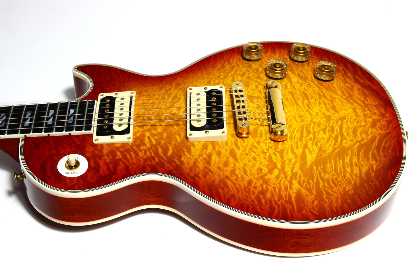 RARE 2006 Gibson Custom Shop Les Paul SUPER CUSTOM Premium Grade - Crazy Quilt Top, S 400 Inlays! 25/50