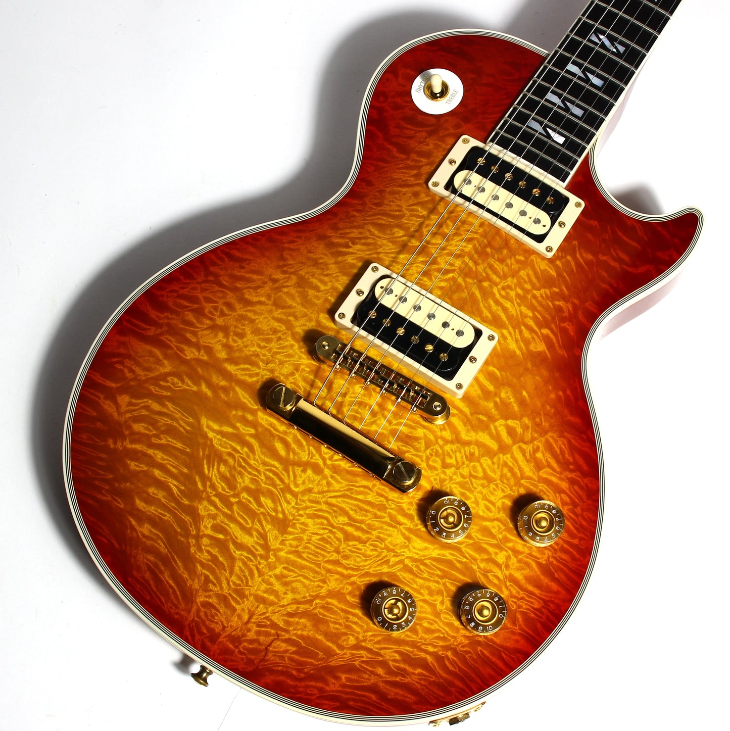 RARE 2006 Gibson Custom Shop Les Paul SUPER CUSTOM Premium Grade - Crazy Quilt Top, S 400 Inlays! 25/50