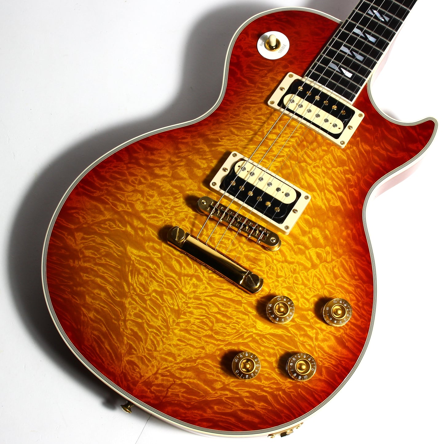 RARE 2006 Gibson Custom Shop Les Paul SUPER CUSTOM Premium Grade - Crazy Quilt Top, S 400 Inlays! 25/50