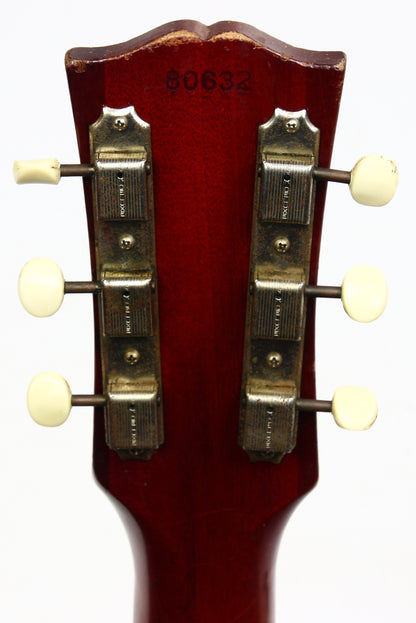 1962 Gibson Les Paul Jr. SG Body Junior Cherry Finish Vintage Electric Guitar | GREAT ONE!
