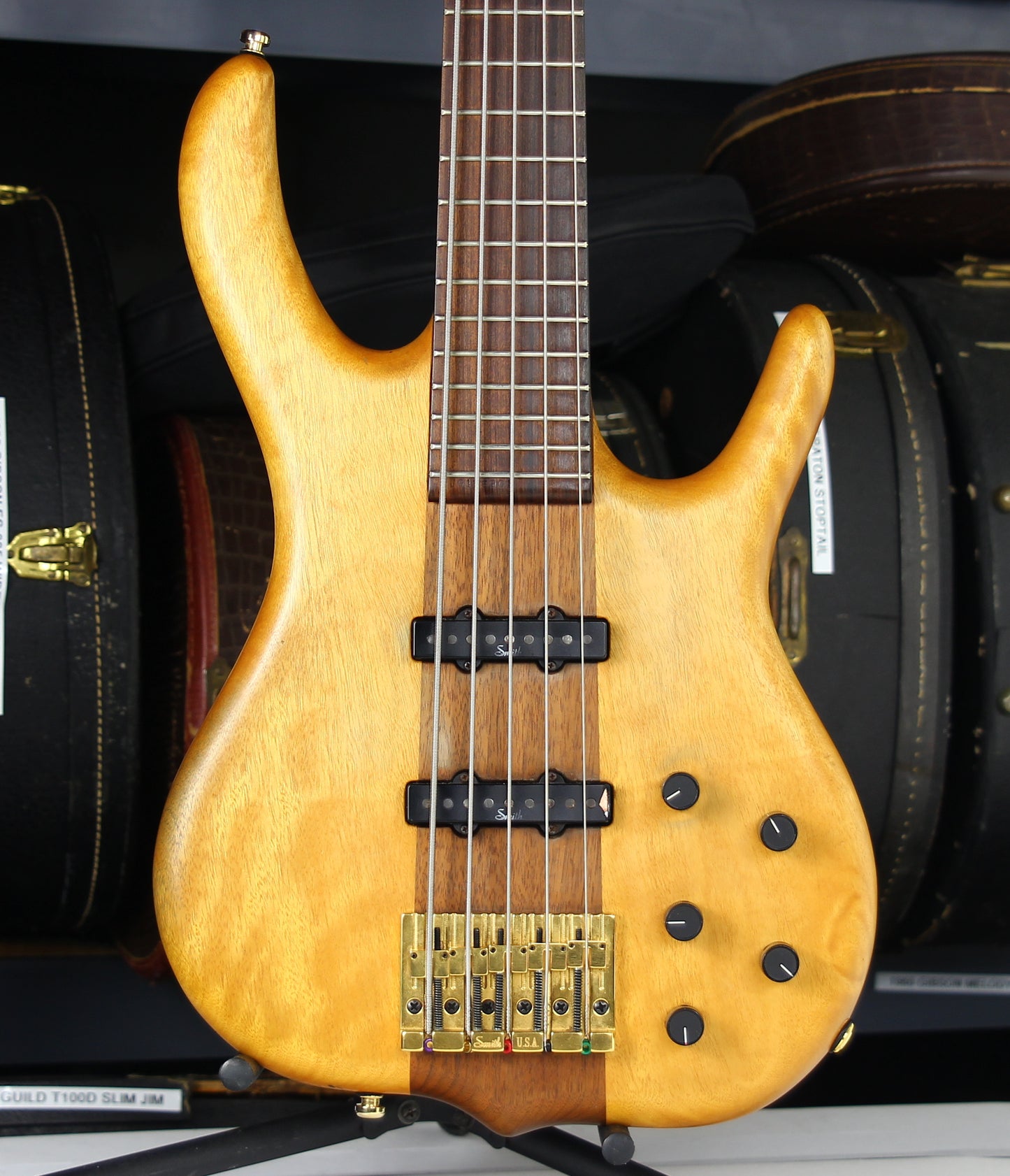 2001 Ken Smith USA BSR5J 5-String Jazz Bass Pickups GREAT BASS!
