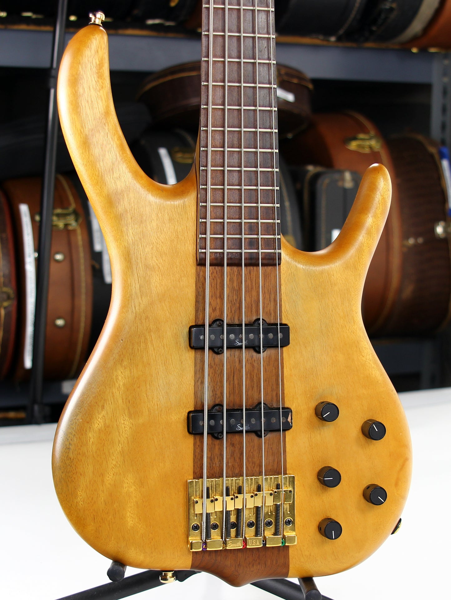 2001 Ken Smith USA BSR5J 5-String Jazz Bass Pickups GREAT BASS!