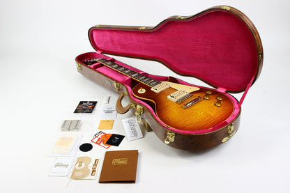 2025 Gibson Custom Shop '59 Les Paul Standard Historic Reissue 1959 R9 DOUBLE CREAM Tea Burst