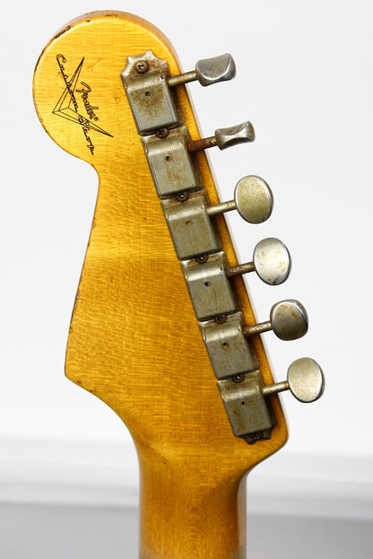 2014 Fender Custom Shop 60th Anniversary '54 Stratocaster Heavy Relic Sunburst 6.8 LBS!!!