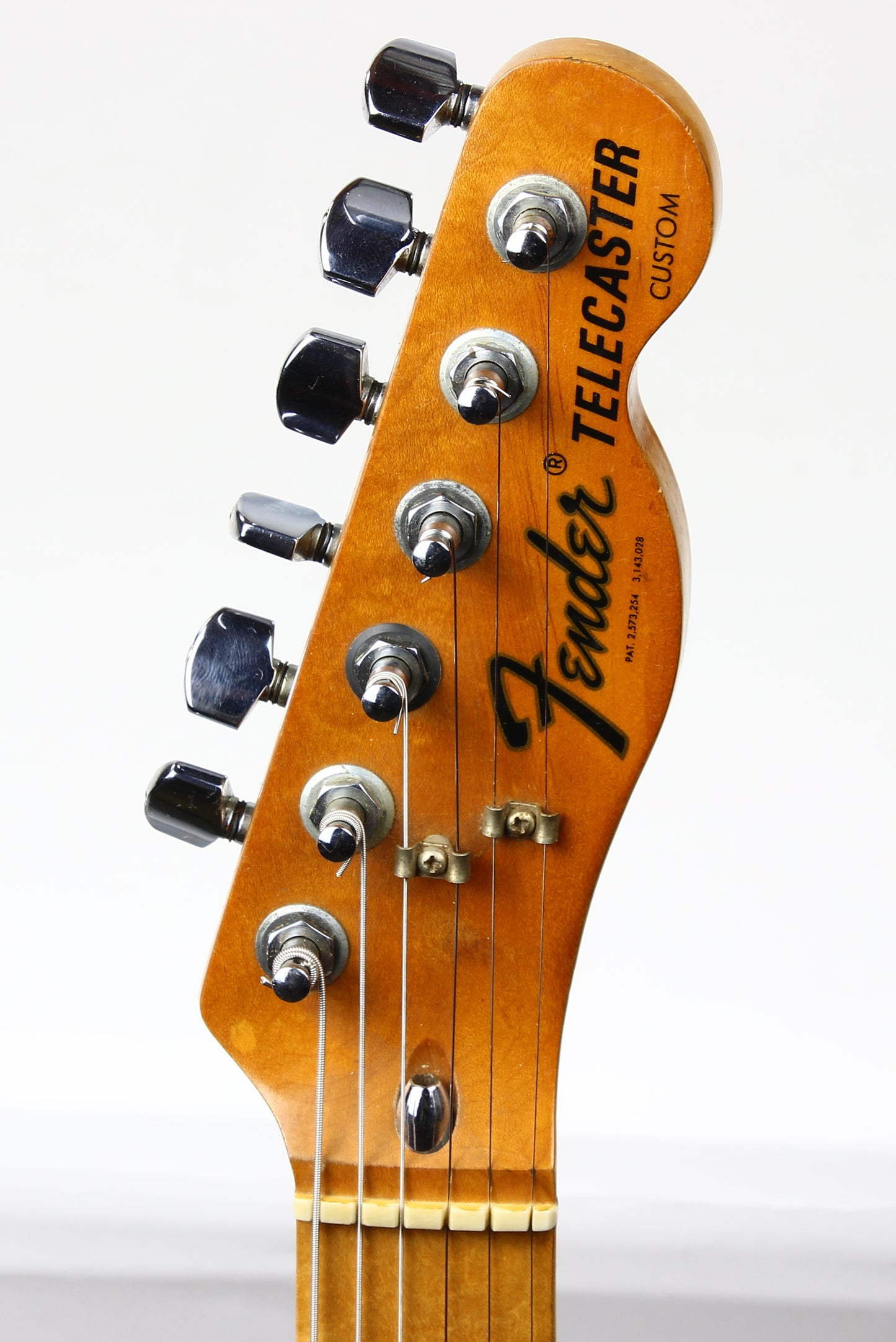 1973 Fender Telecaster Custom FACTORY BLACK | Keith Richards Spec!