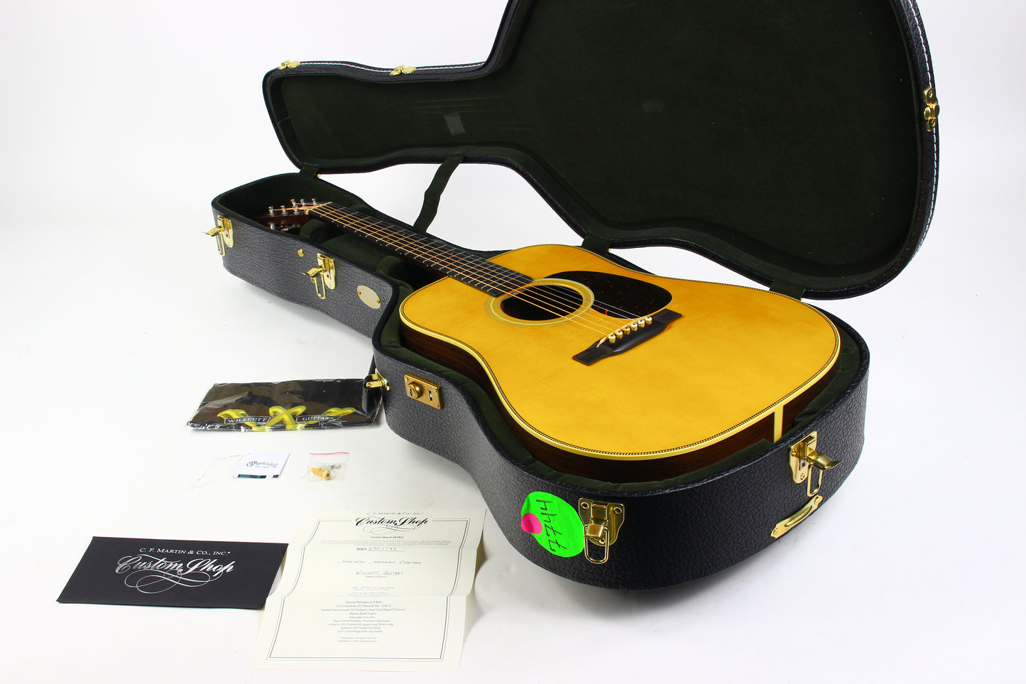 Martin Custom Shop D-28 1937 Authentic Stage 1 Aging Natural Aged Dreadnought Acoustic Guitar Adirondack