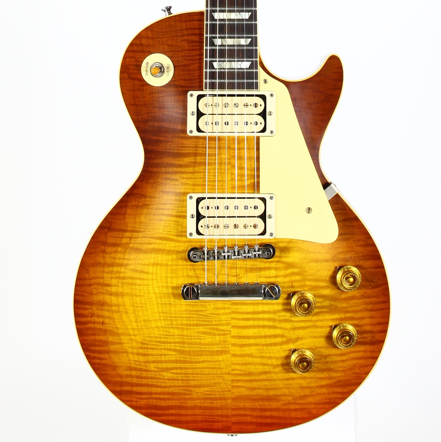 2025 Gibson Custom Shop '59 Les Paul Standard Historic Reissue 1959 R9 DOUBLE CREAM Tea Burst