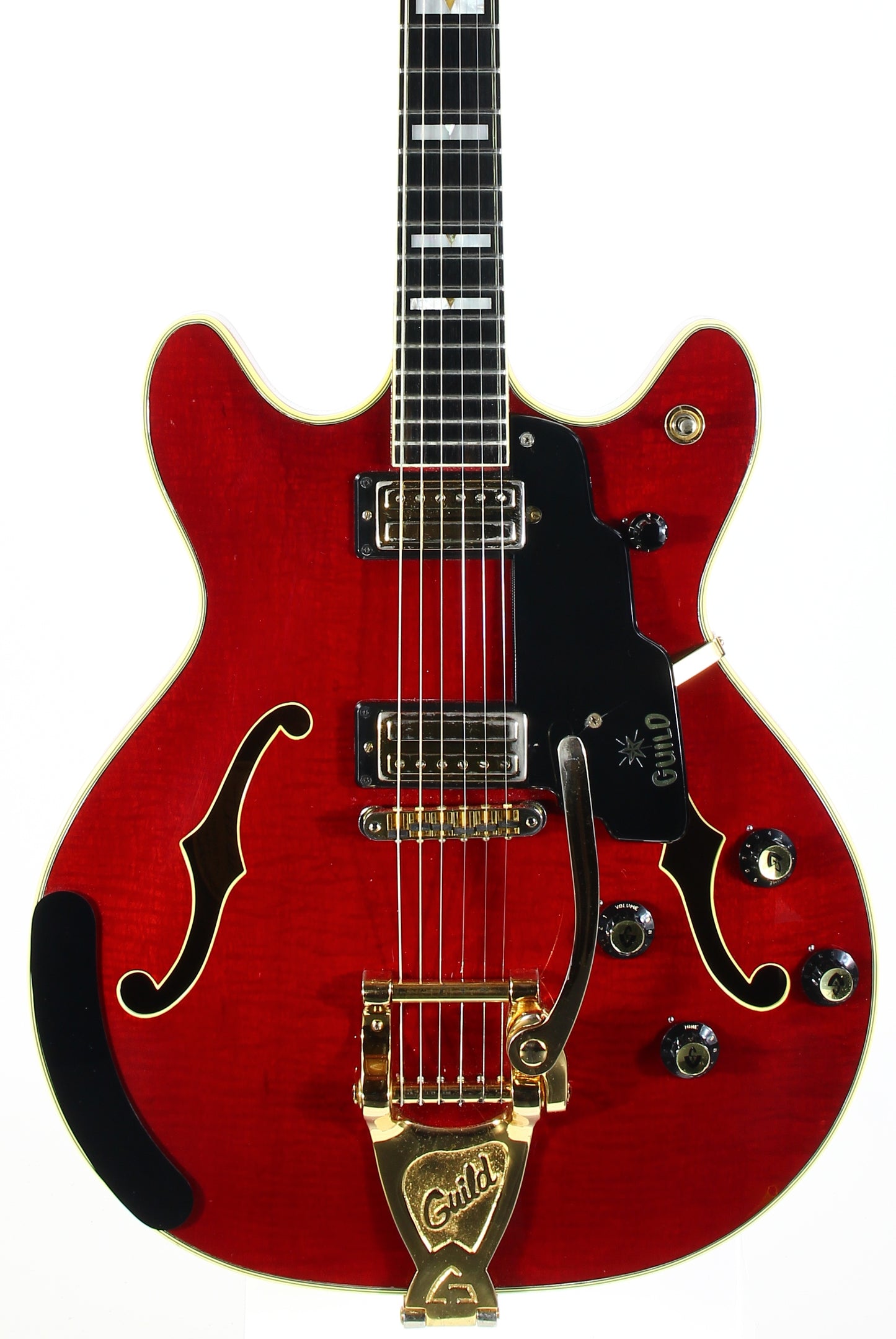 1967 Guild Starfire VI Cherry Red w Original Hard Case and Tags | Vintage 1960s Electric Guitar