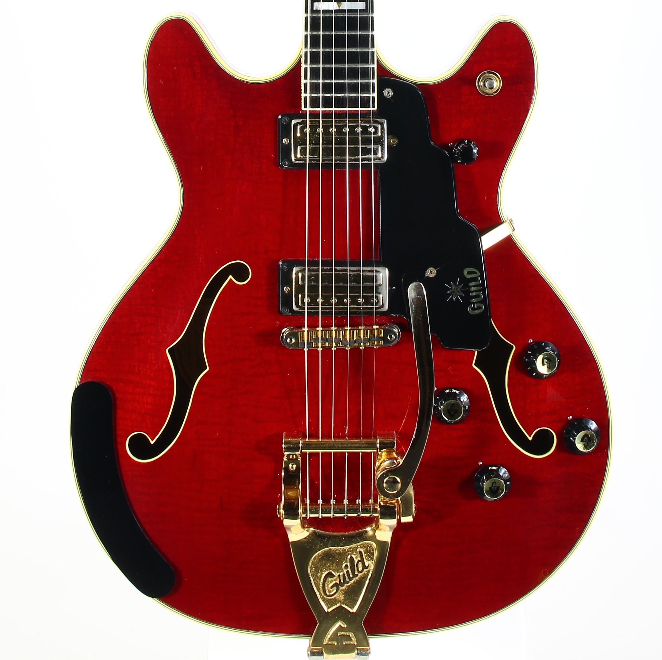 d*r様 Emporium Music The | Cherry III Starfire Guild 1964 ブリッジ固定に改造 STARFIRE ☆美品　GUILD ギター