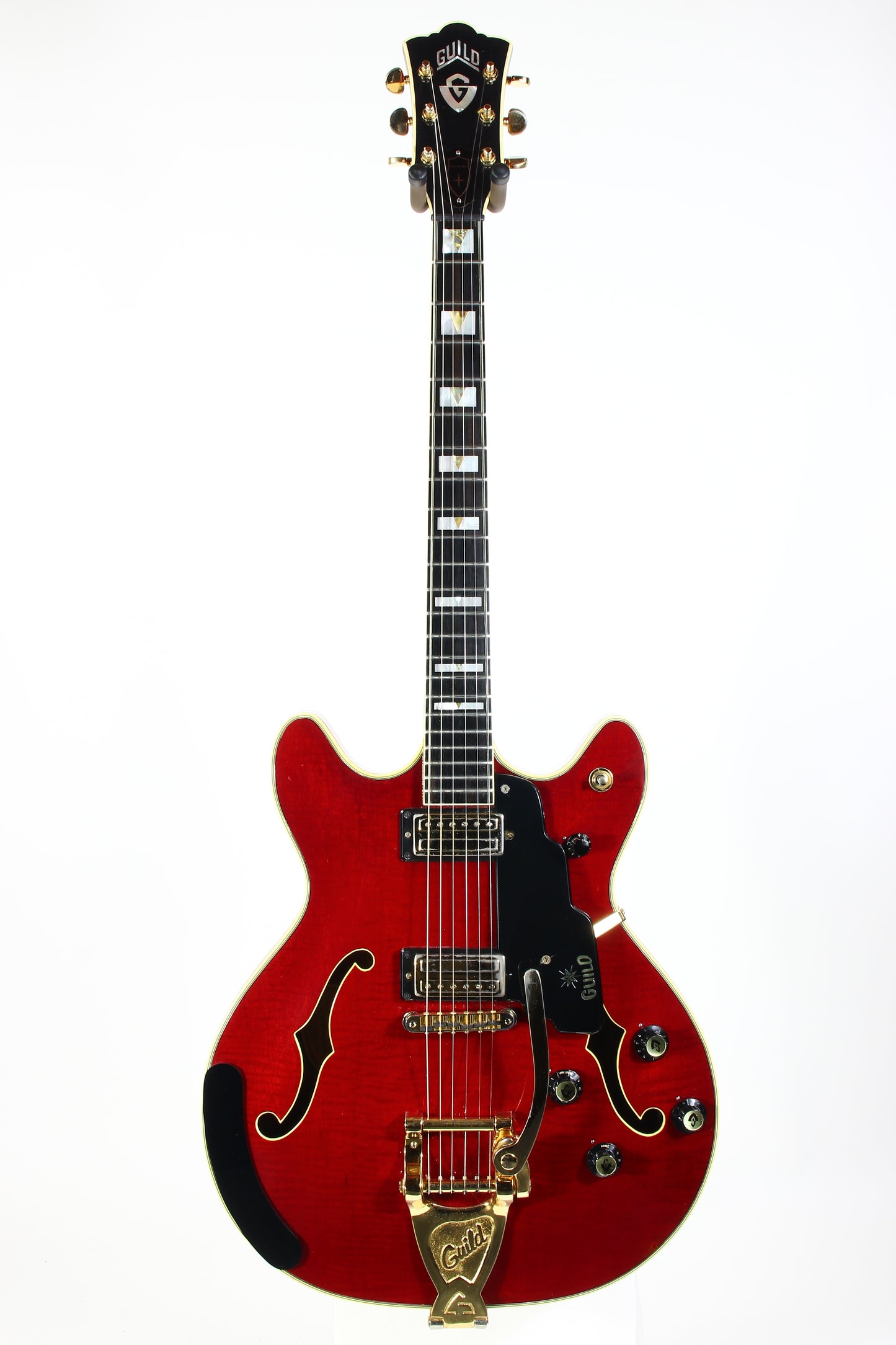 1967 Guild Starfire VI Cherry Red w Original Hard Case and Tags | Vintage 1960s Electric Guitar