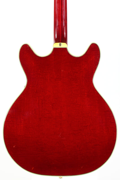 1967 Guild Starfire VI Cherry Red w Original Hard Case and Tags | Vintage 1960s Electric Guitar