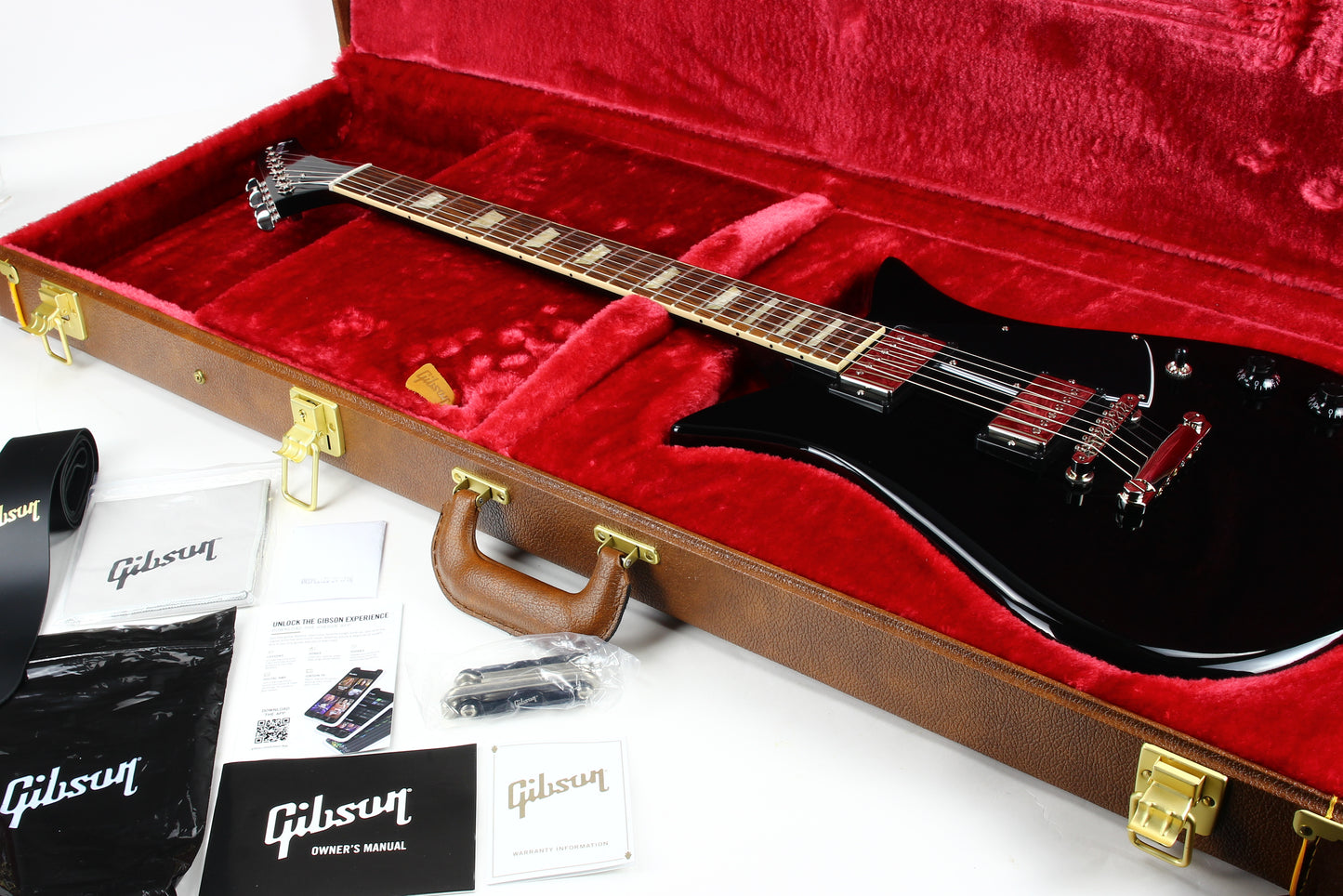 2024 Gibson USA Theodore Standard Ebony Black | 2 Humbuckers