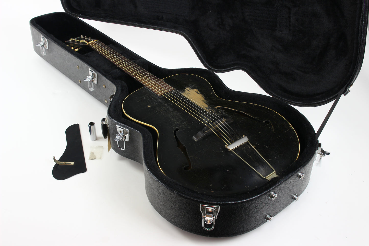 c. 1936 Gibson Black Special Model #4 Archtop Guitar L-50, 16-inch