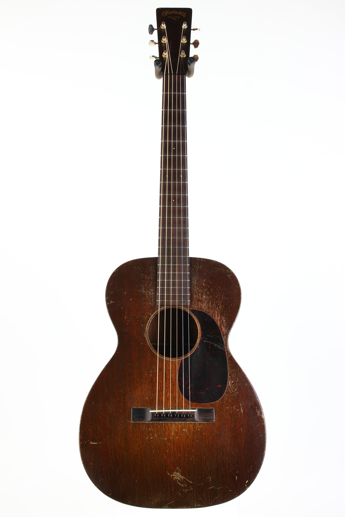 1933 Martin 0-17 Shade Top Sunburst Finish Pre-War | Small Body Mahogany Guitar 1930s Vintage, Shadetop, Shaded Top