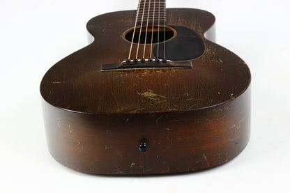 1933 Martin 0-17 Shade Top Sunburst Finish Pre-War | Small Body Mahogany Guitar 1930s Vintage, Shadetop, Shaded Top