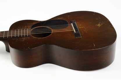 1933 Martin 0-17 Shade Top Sunburst Finish Pre-War | Small Body Mahogany Guitar 1930s Vintage, Shadetop, Shaded Top