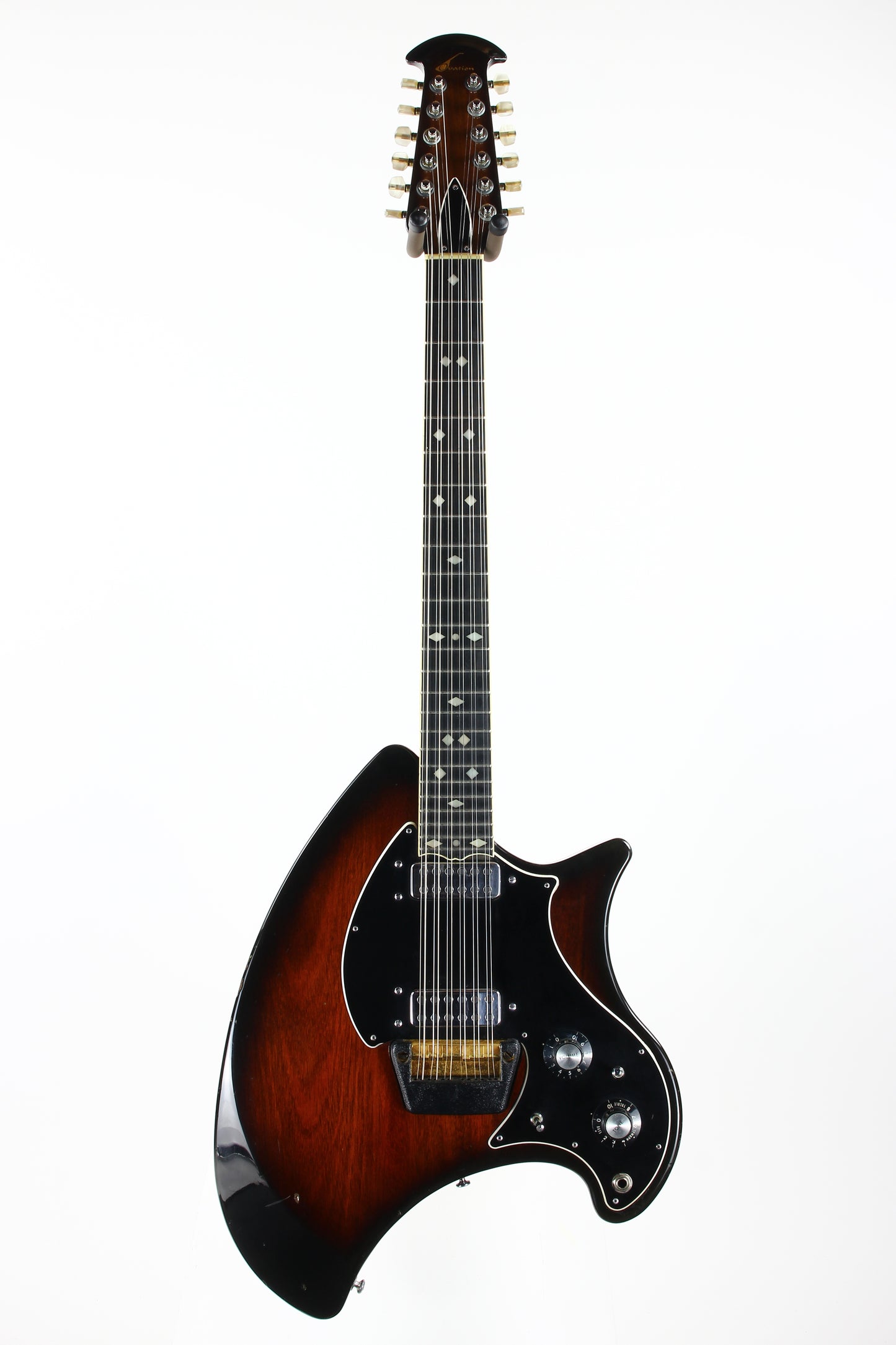 1974 Ovation Deacon 12-String  Vintage Guitar, Sunburst Finish!