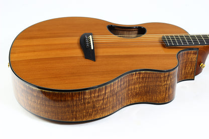 2011 McPherson MG-3.5 Guitar Redwood Top Flamed KOA Back and Sides Acoustic Guitar | LR baggs RTSII