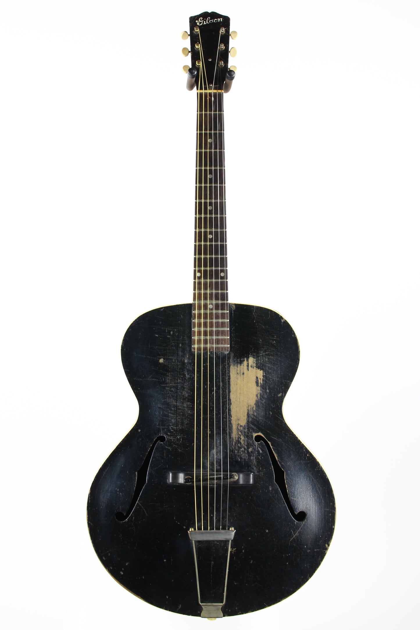 c. 1936 Gibson Black Special Model #4 Archtop Guitar L-50, 16-inch