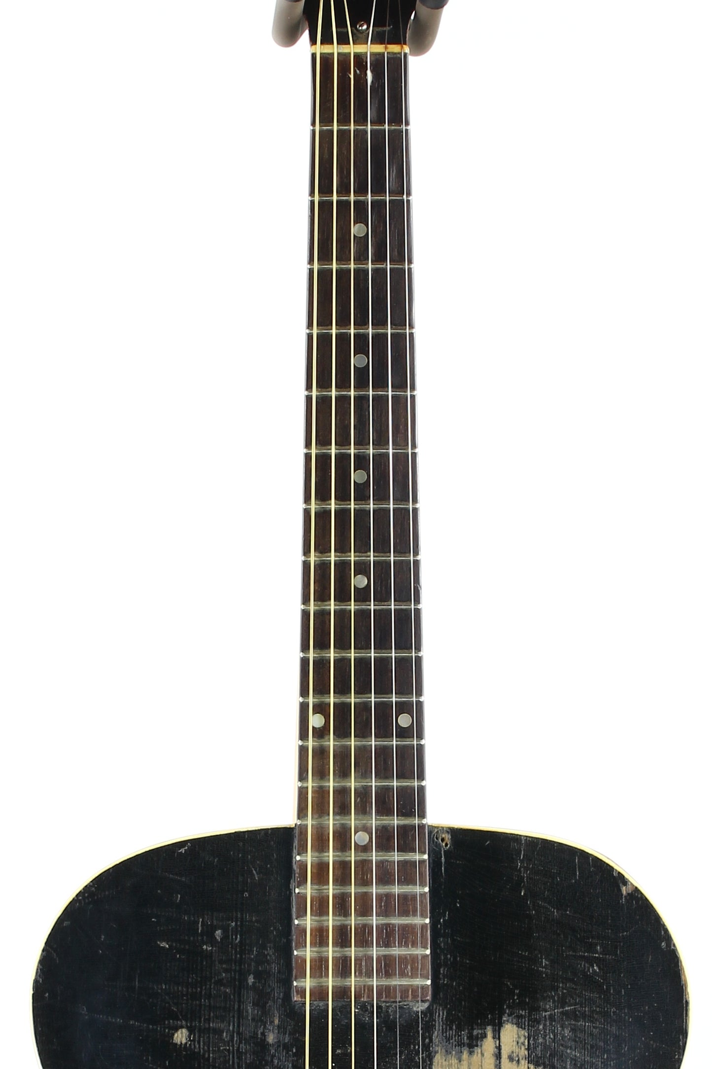 c. 1936 Gibson Black Special Model #4 Archtop Guitar L-50, 16-inch