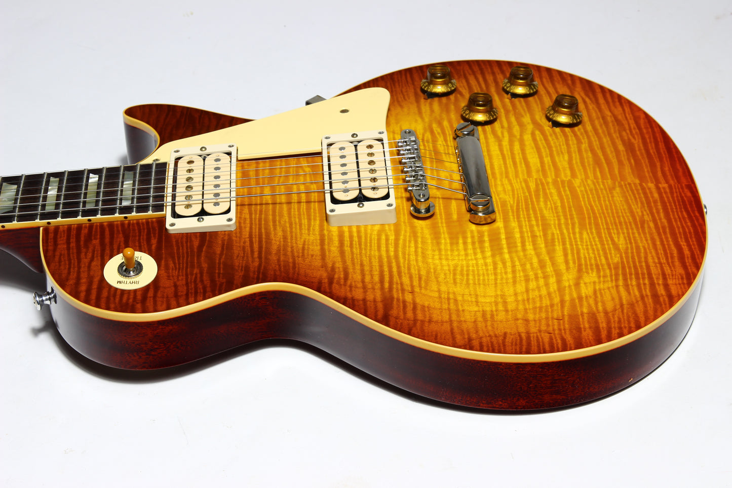 2025 Gibson Custom Shop '59 Les Paul Standard Historic Reissue 1959 R9 DOUBLE CREAM Tea Burst