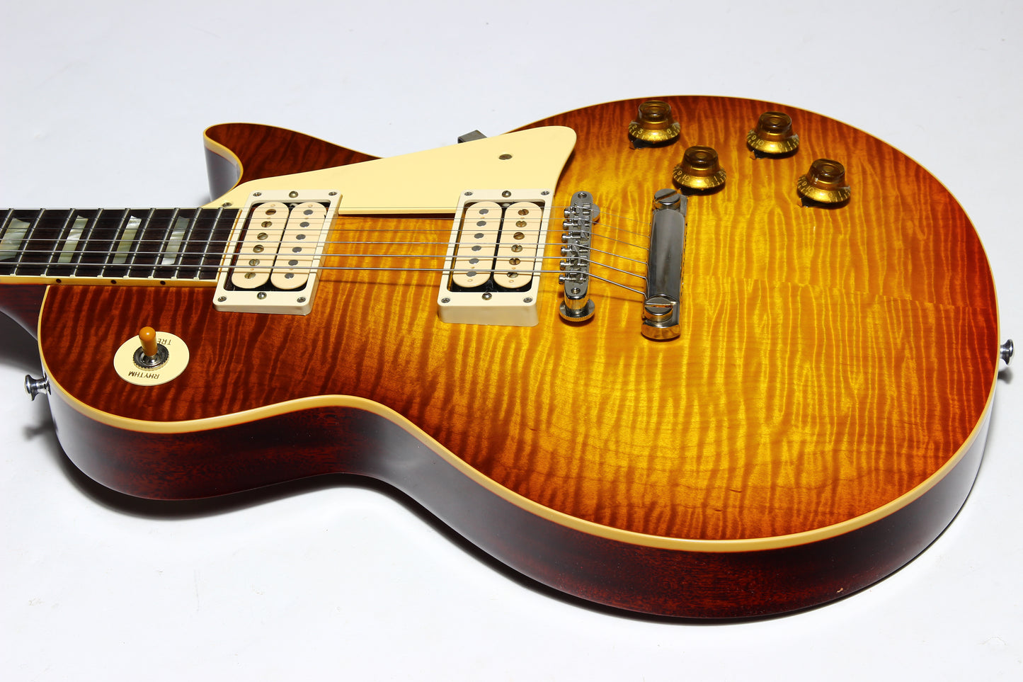 2025 Gibson Custom Shop '59 Les Paul Standard Historic Reissue 1959 R9 DOUBLE CREAM Tea Burst