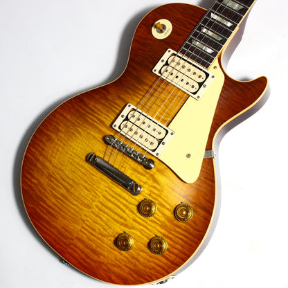 2025 Gibson Custom Shop '59 Les Paul Standard Historic Reissue 1959 R9 DOUBLE CREAM Tea Burst