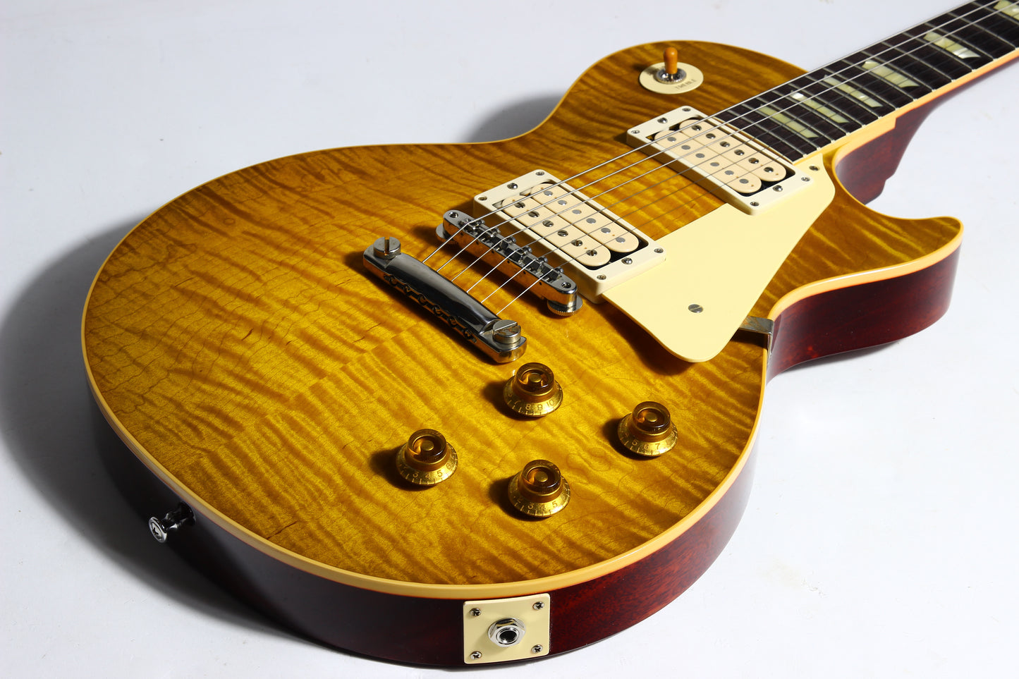2025 Gibson Custom Shop '59 Les Paul Standard Historic Reissue 1959 R9 DOUBLE CREAM Lemon Burst
