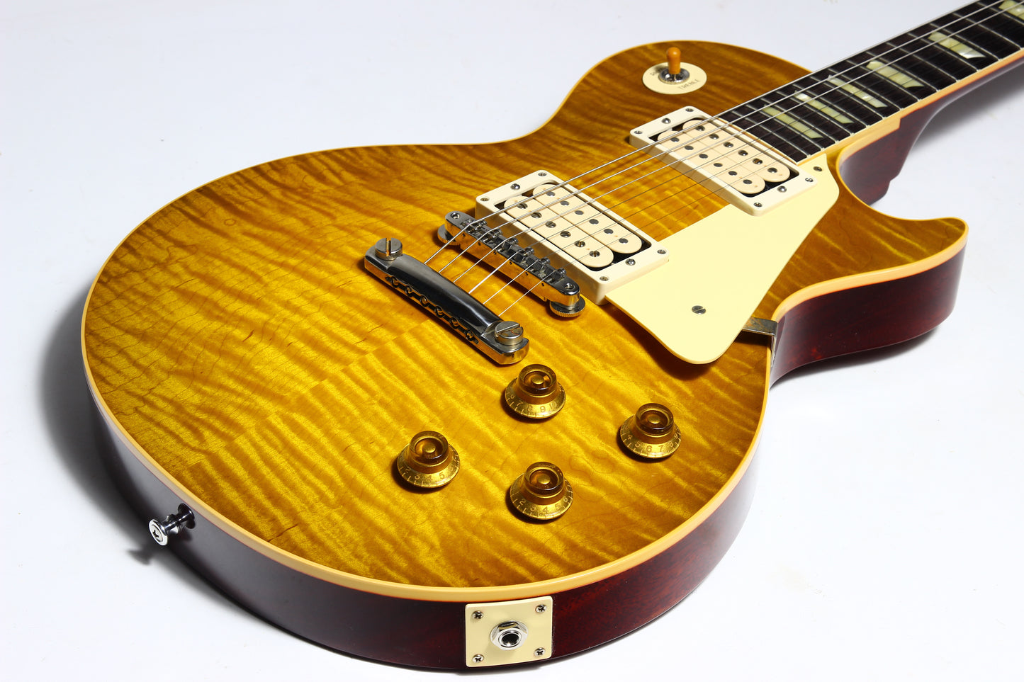 2025 Gibson Custom Shop '59 Les Paul Standard Historic Reissue 1959 R9 DOUBLE CREAM Lemon Burst