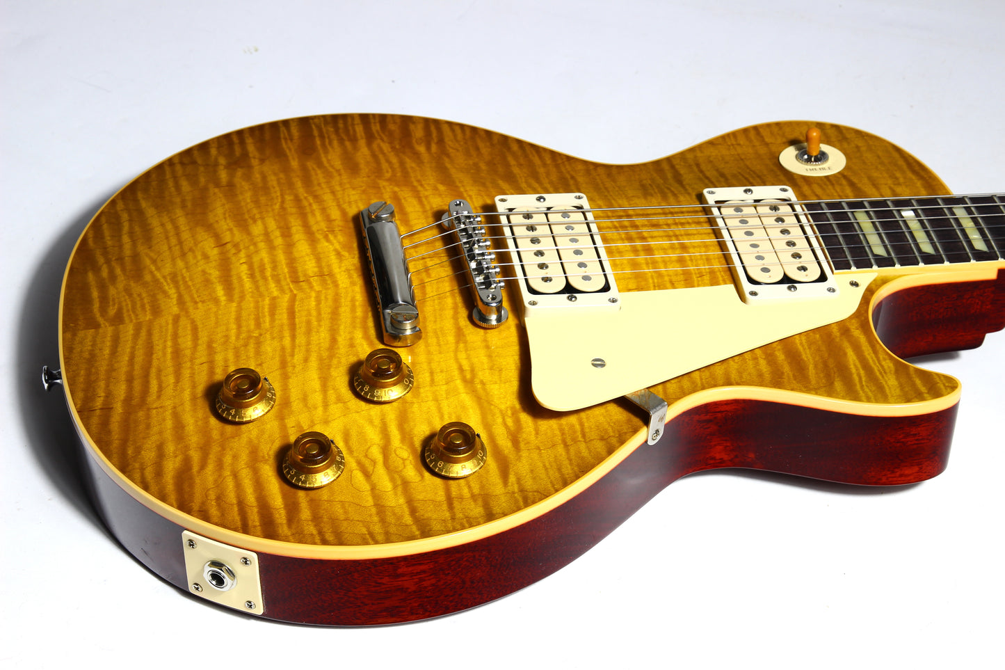 2025 Gibson Custom Shop '59 Les Paul Standard Historic Reissue 1959 R9 DOUBLE CREAM Lemon Burst