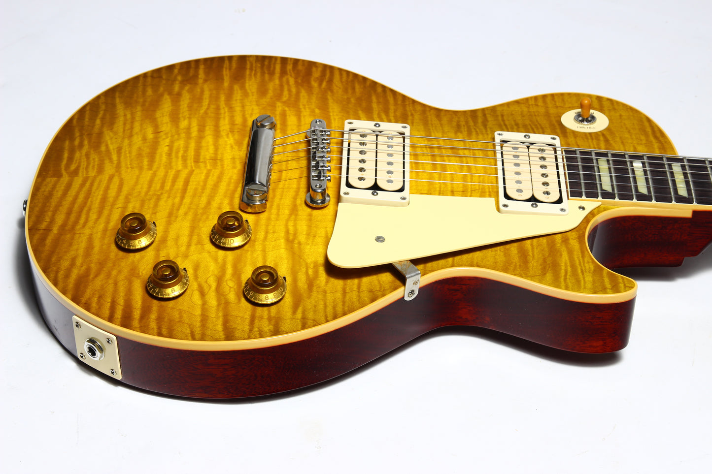 2025 Gibson Custom Shop '59 Les Paul Standard Historic Reissue 1959 R9 DOUBLE CREAM Lemon Burst