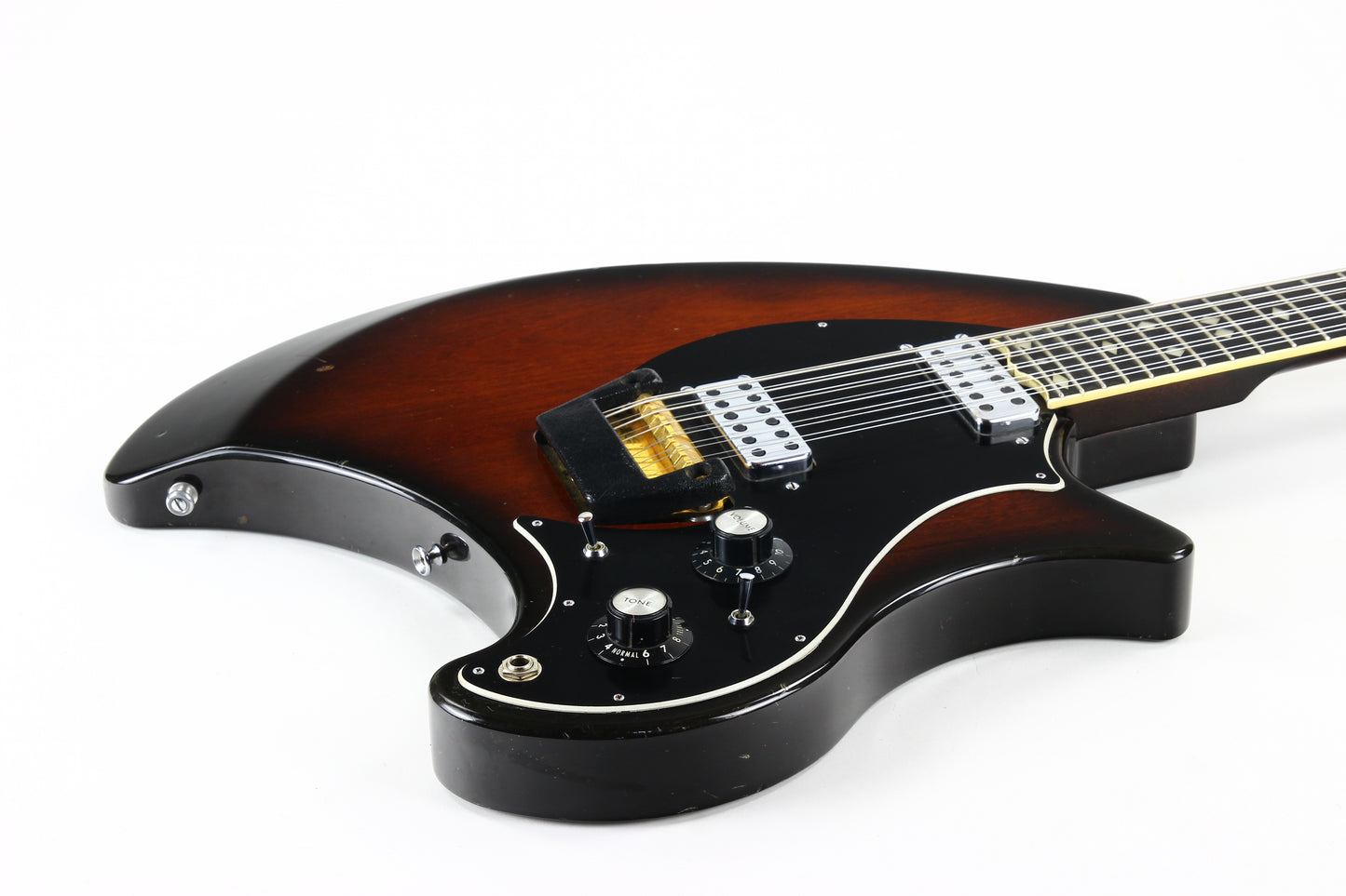 1974 Ovation Deacon 12-String  Vintage Guitar, Sunburst Finish!