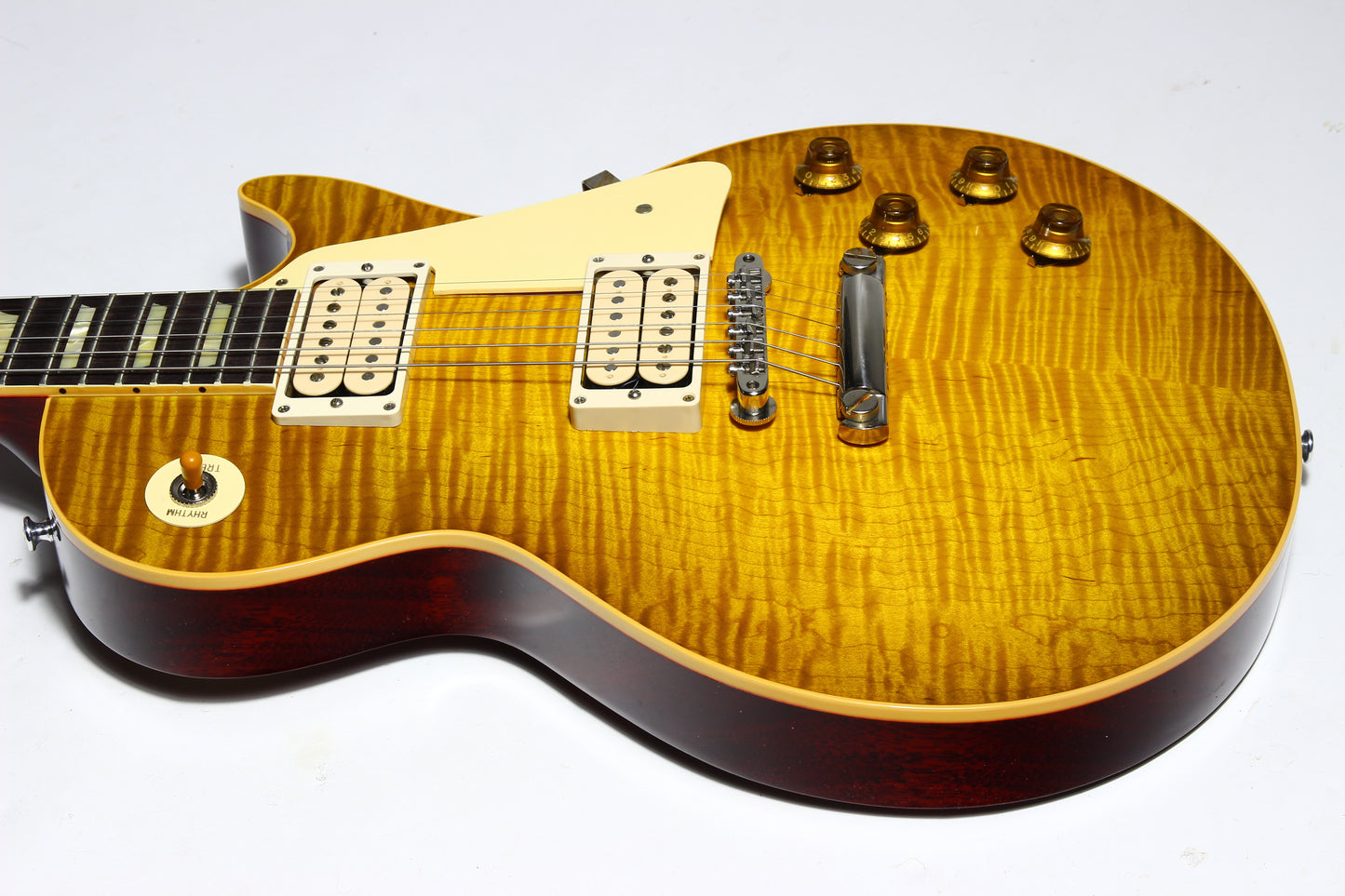 2025 Gibson Custom Shop '59 Les Paul Standard Historic Reissue 1959 R9 DOUBLE CREAM Lemon Burst