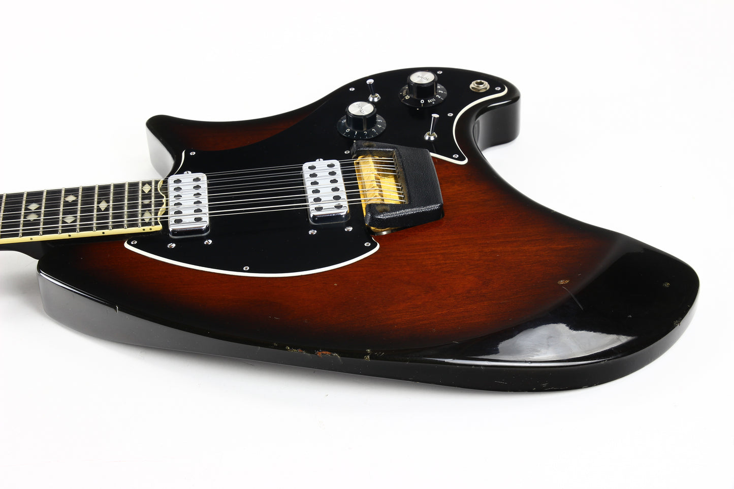 1974 Ovation Deacon 12-String  Vintage Guitar, Sunburst Finish!