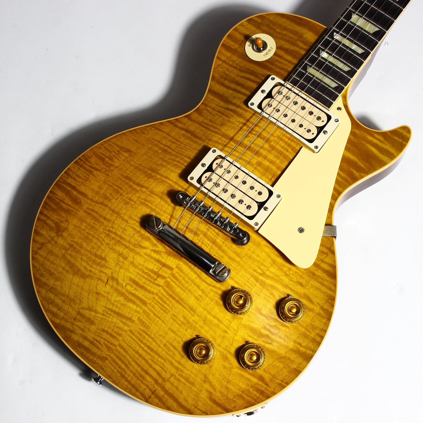2025 Gibson Custom Shop '59 Les Paul Standard Historic Reissue 1959 R9 DOUBLE CREAM Lemon Burst