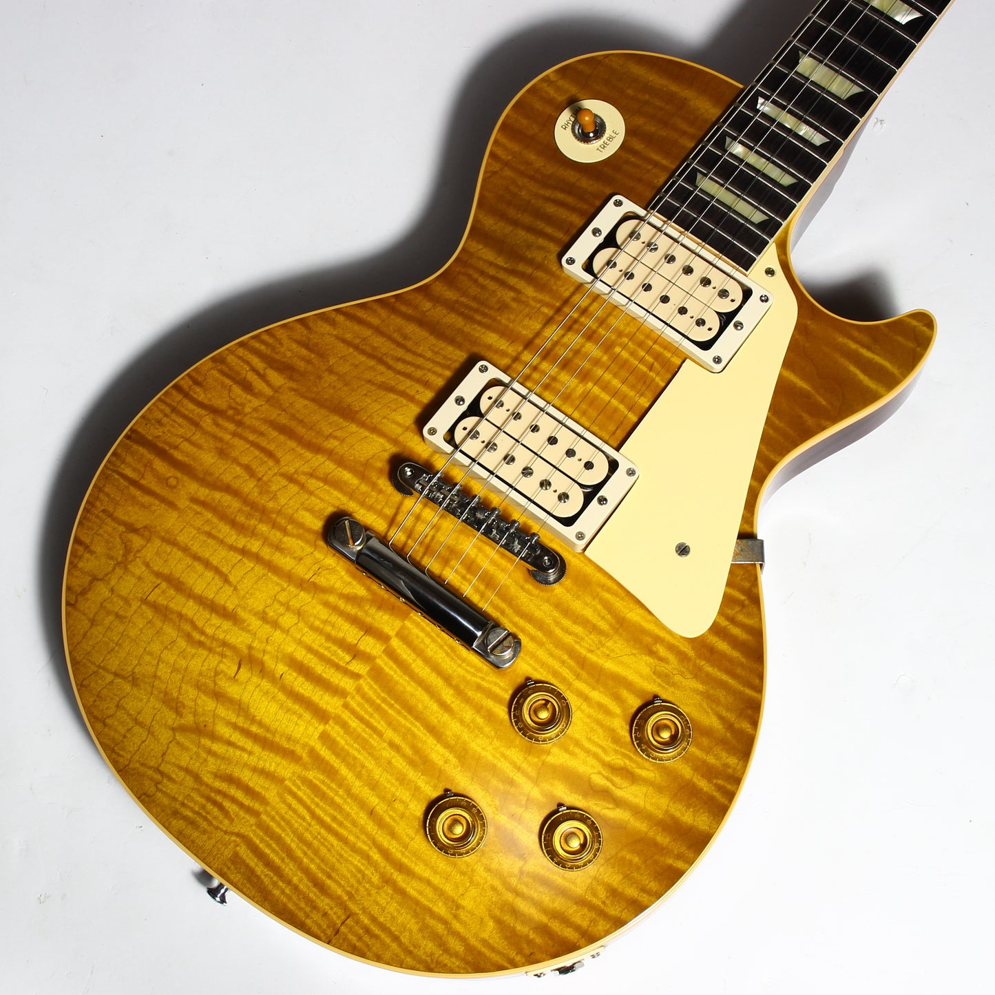 2025 Gibson Custom Shop '59 Les Paul Standard Historic Reissue 1959 R9 DOUBLE CREAM Lemon Burst