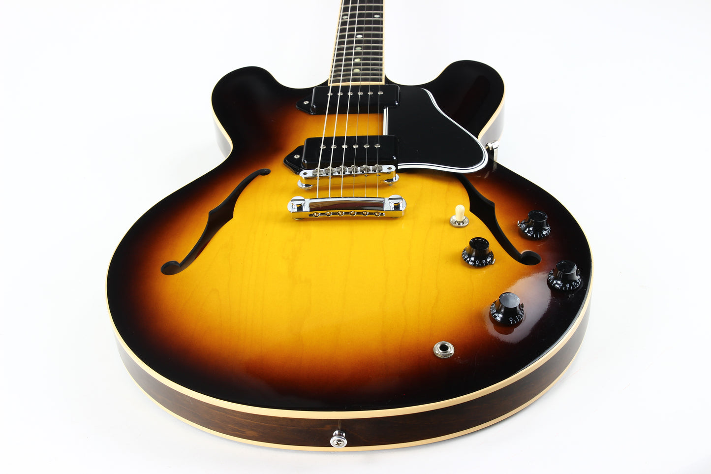 2011 Gibson Custom Shop ES-335 P-90 Limited Run  Satin Vintage Burst Pro Traditional