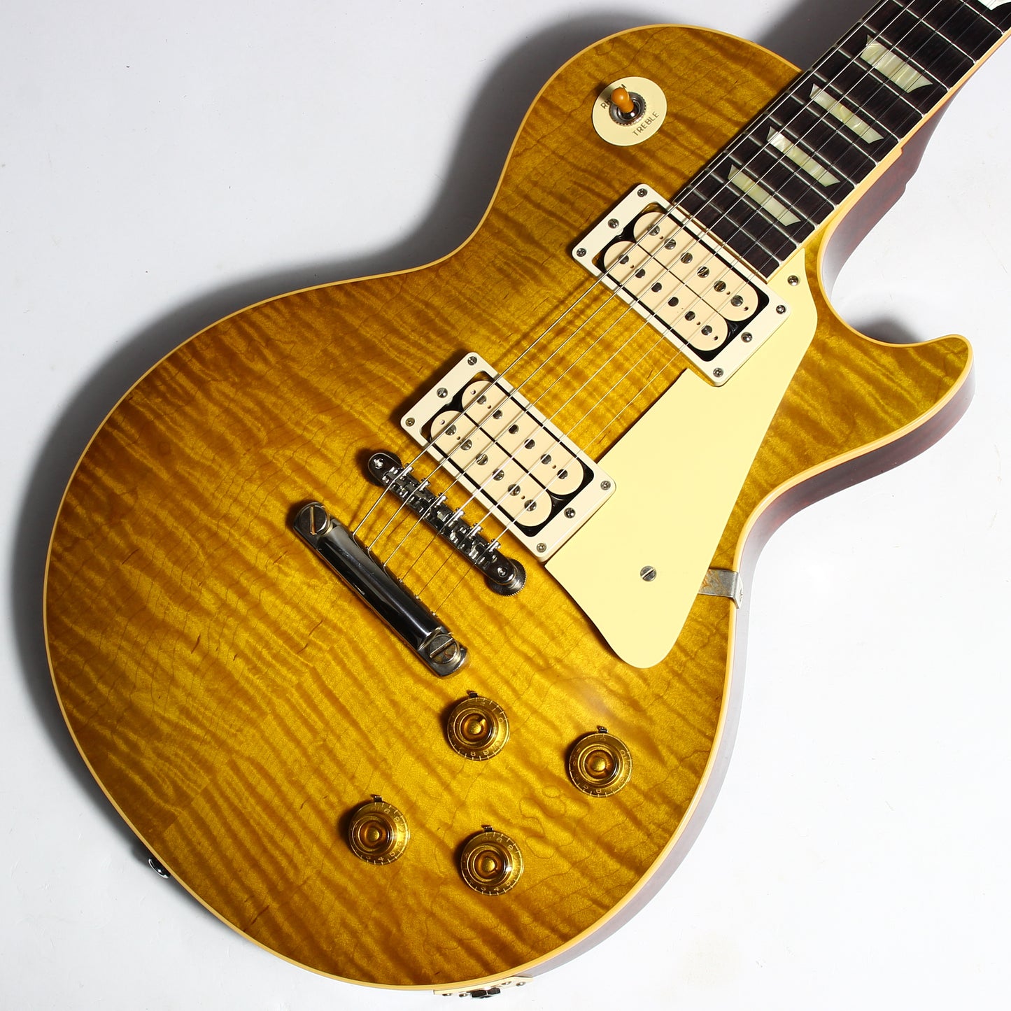 2025 Gibson Custom Shop '59 Les Paul Standard Historic Reissue 1959 R9 DOUBLE CREAM Lemon Burst