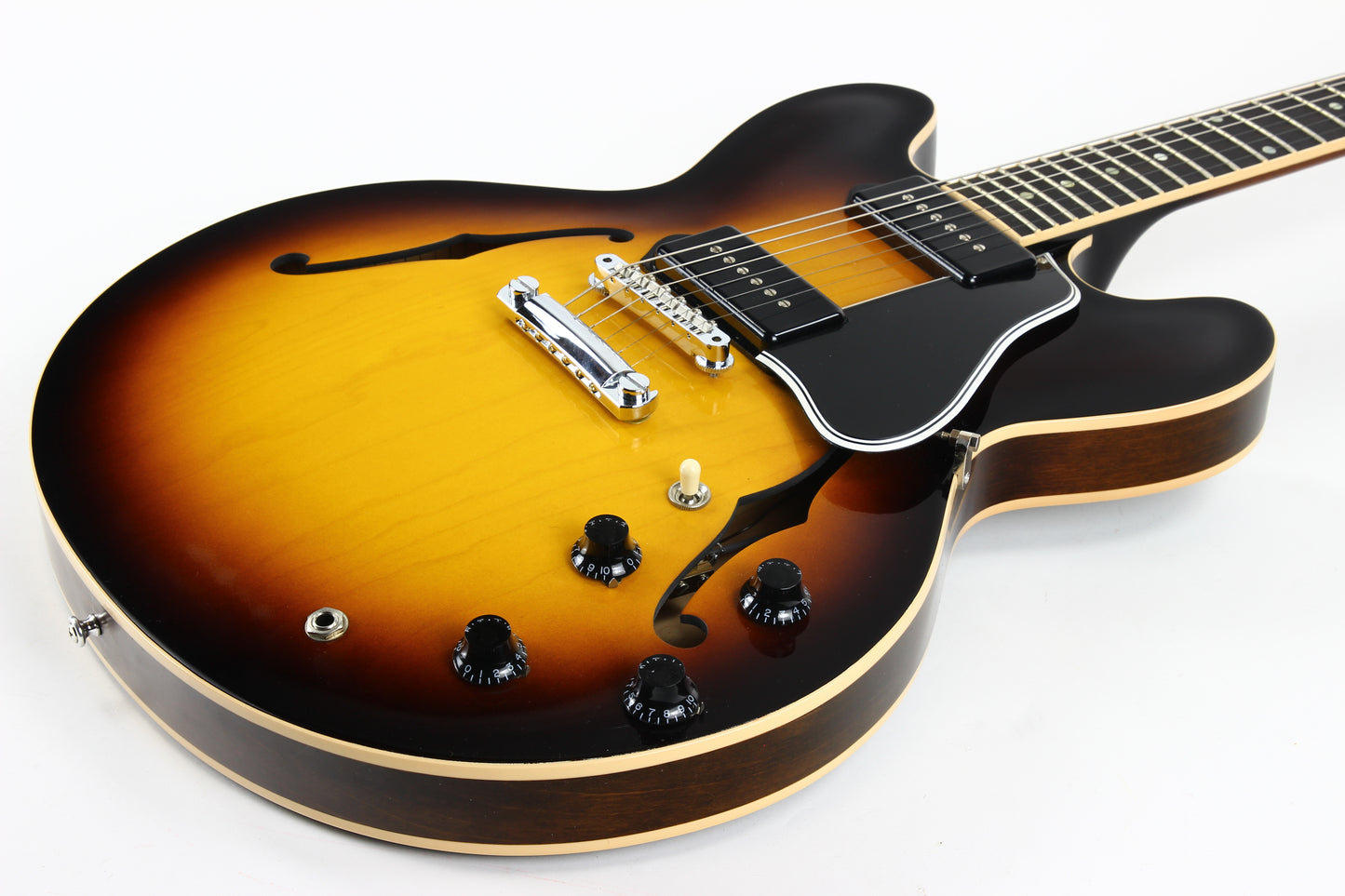 2011 Gibson Custom Shop ES-335 P-90 Limited Run  Satin Vintage Burst Pro Traditional