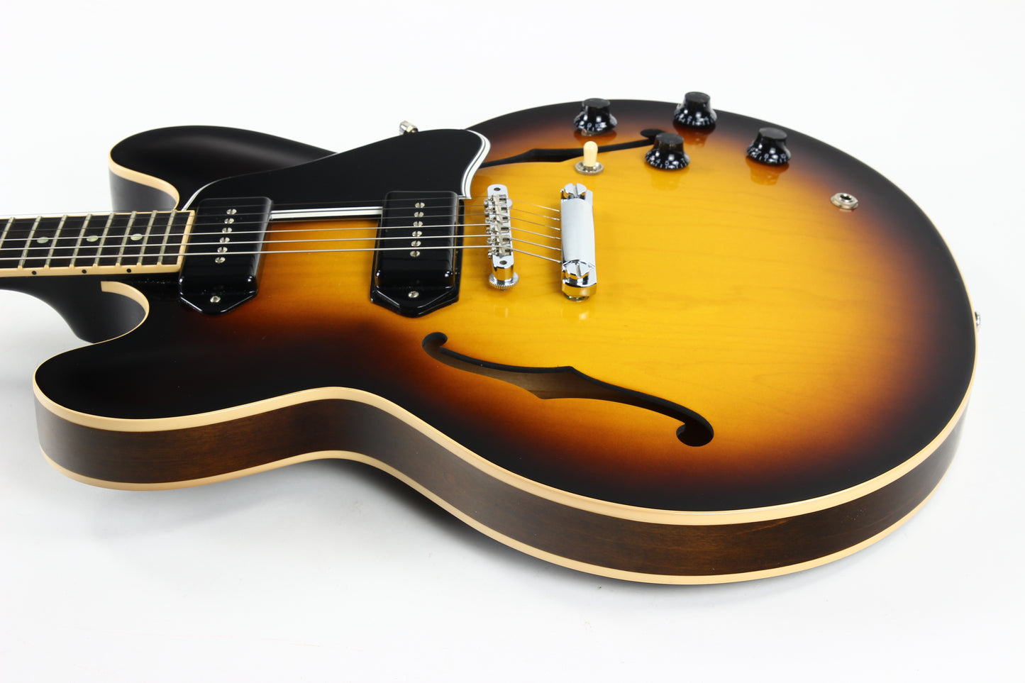 2011 Gibson Custom Shop ES-335 P-90 Limited Run  Satin Vintage Burst Pro Traditional