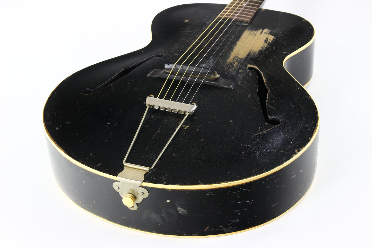 c. 1936 Gibson Black Special Model #4 Archtop Guitar L-50, 16-inch