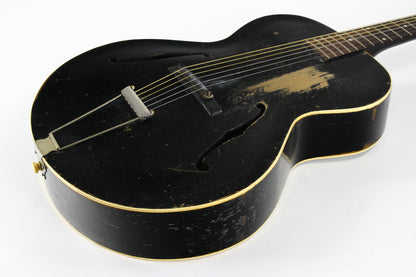 c. 1936 Gibson Black Special Model #4 Archtop Guitar L-50, 16-inch