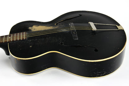 c. 1936 Gibson Black Special Model #4 Archtop Guitar L-50, 16-inch
