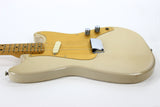 CLEAN 1959 Fender Musicmaster Desert Sand Tan, Gold Anodized Guard - ALL-ORIGINAL, Pre-CBS Vintage, duo sonic