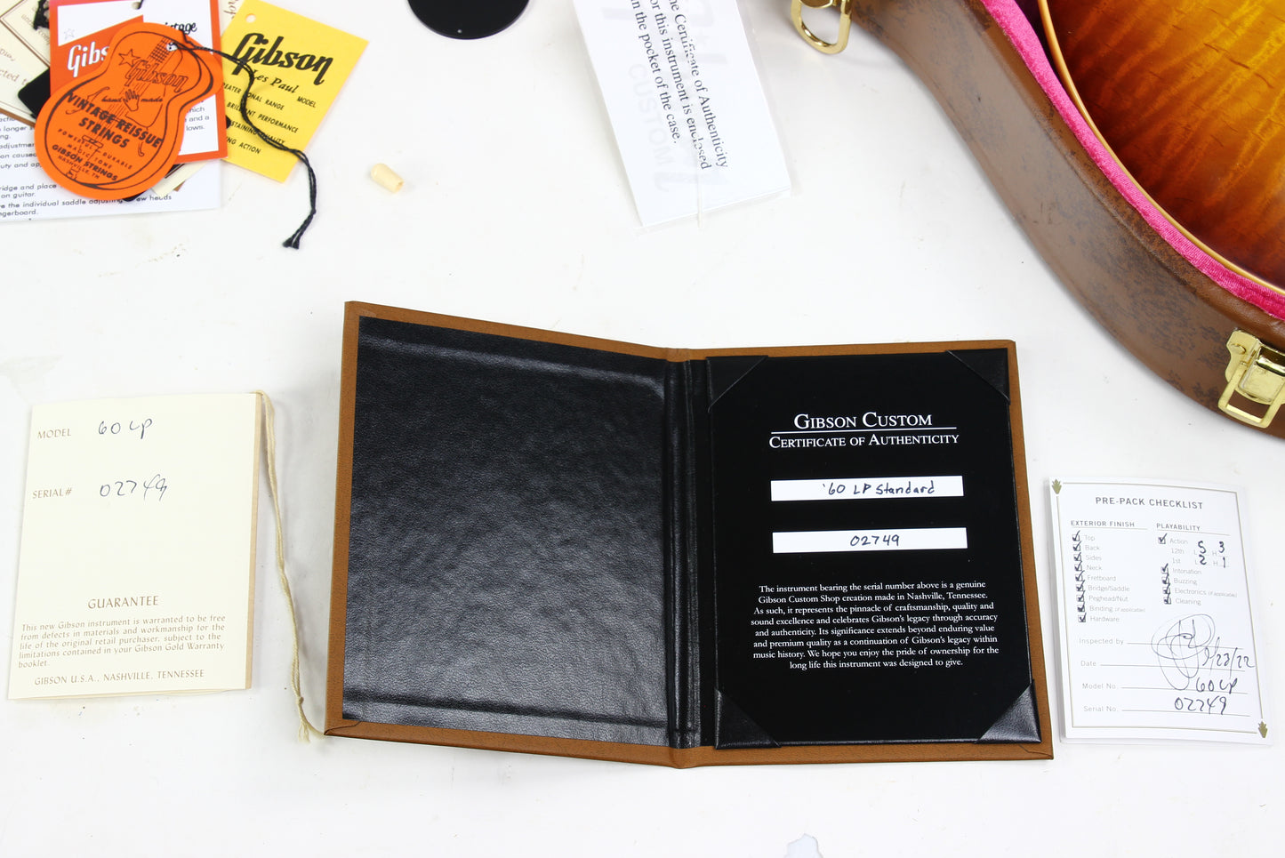 Gibson Custom Shop 1960 Les Paul Standard 70th Anniversary Reissue R0 60 TIGER FLAME Historic 2022