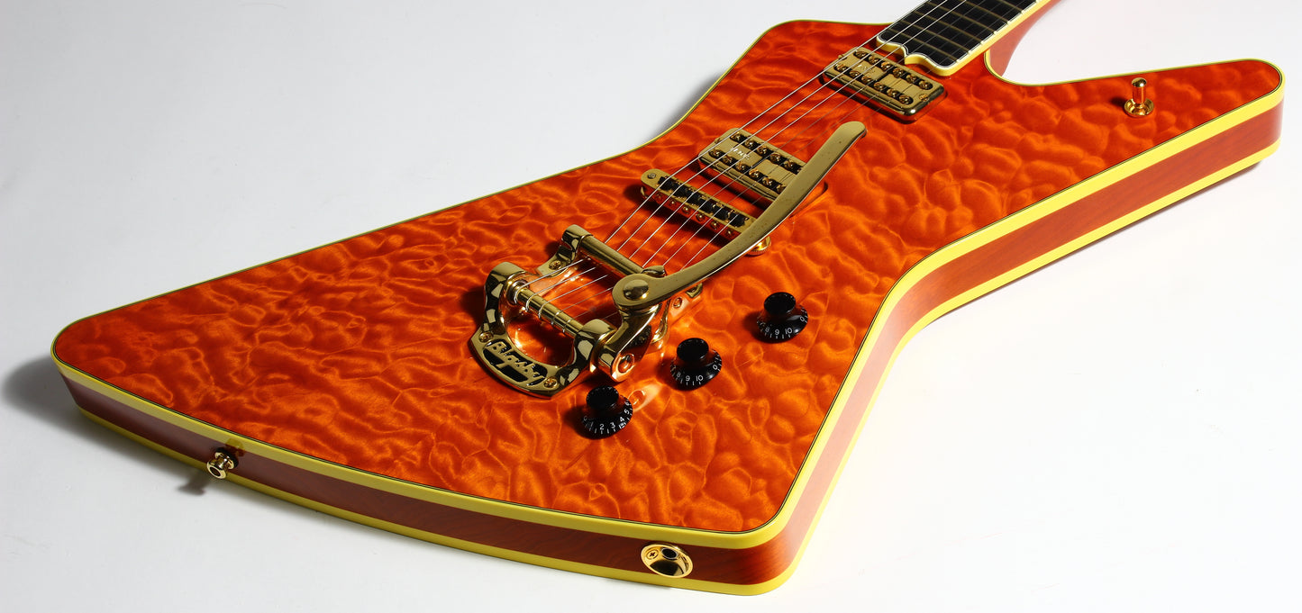 2006 Hamer USA Standard Custom ONE-OFF  Very Unique, Korina, Ultimate Quilt!